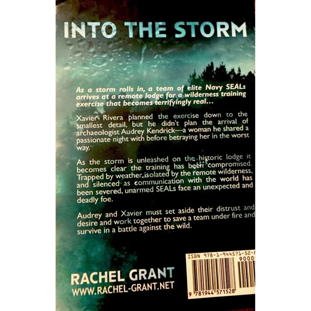 Into the Storm (Evidence: Under Fire) - Paperback, by Grant Rachel - Good